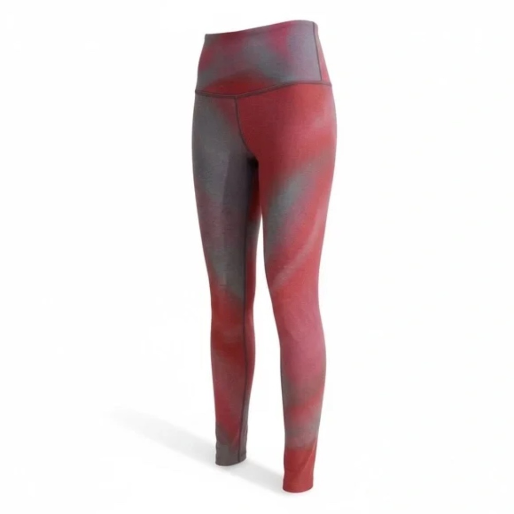 Beyond Yoga Celestial High Rise Leggings XS Red Gray Wash Athleisure Yoga Pants
